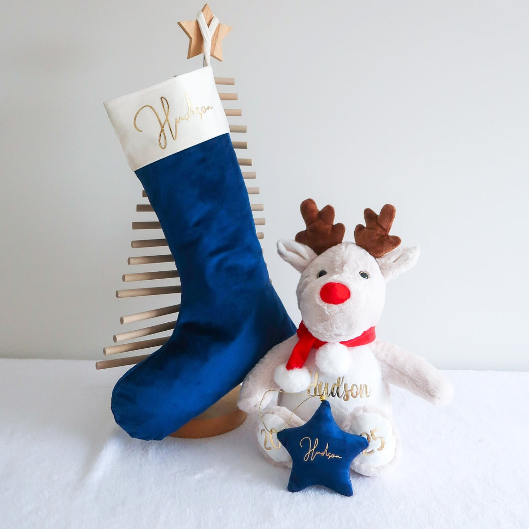 Blue Stocking Bundle – Boo Bear Gifts