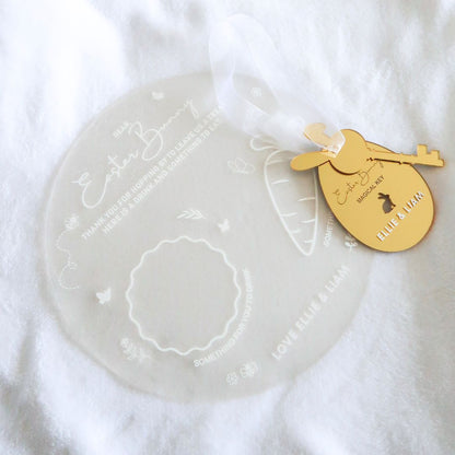 Easter Bunny Treat Tray