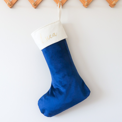 2024 Velvet First Christmas Stocking