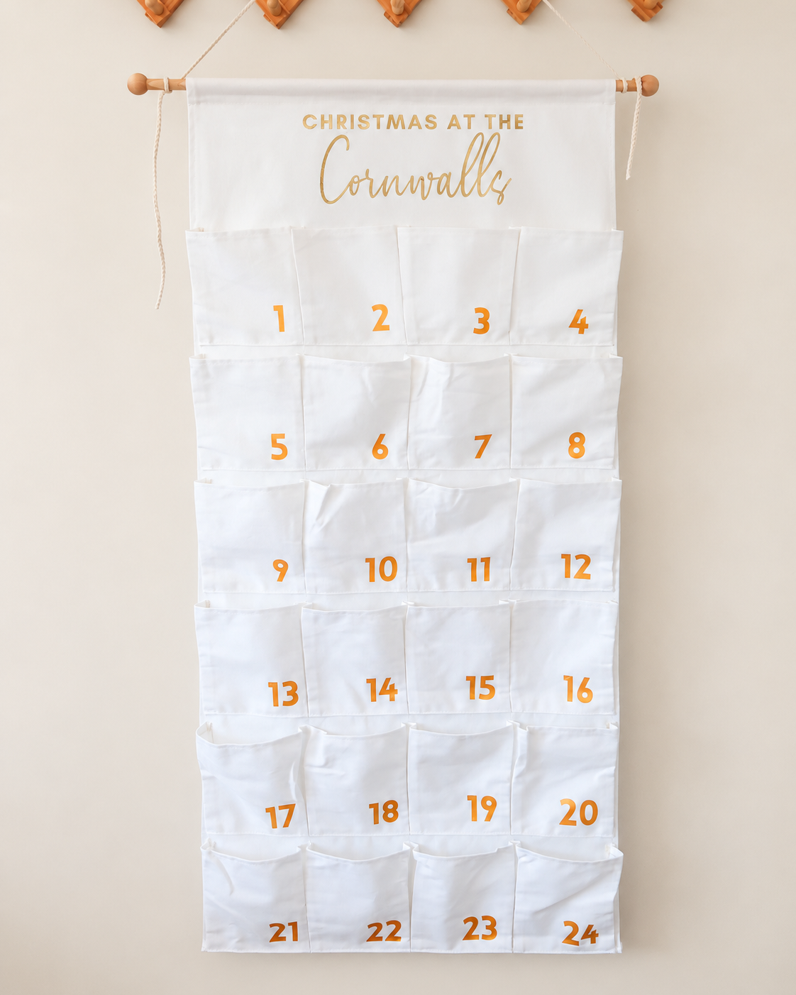 Christmas Advent Calendar - White