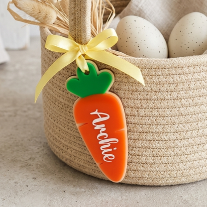 Personalised Easter Carrot Tag