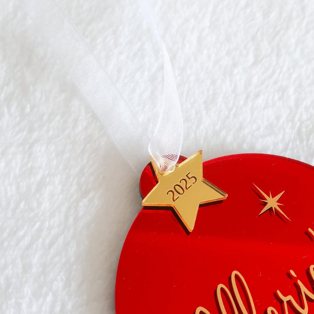 2025 First Christmas Luxe Bauble