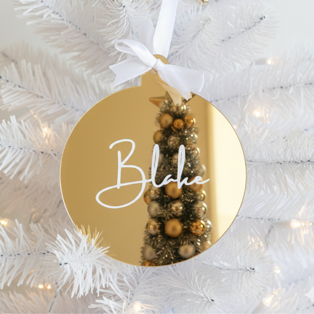 Luxe Christmas Bauble - Gold