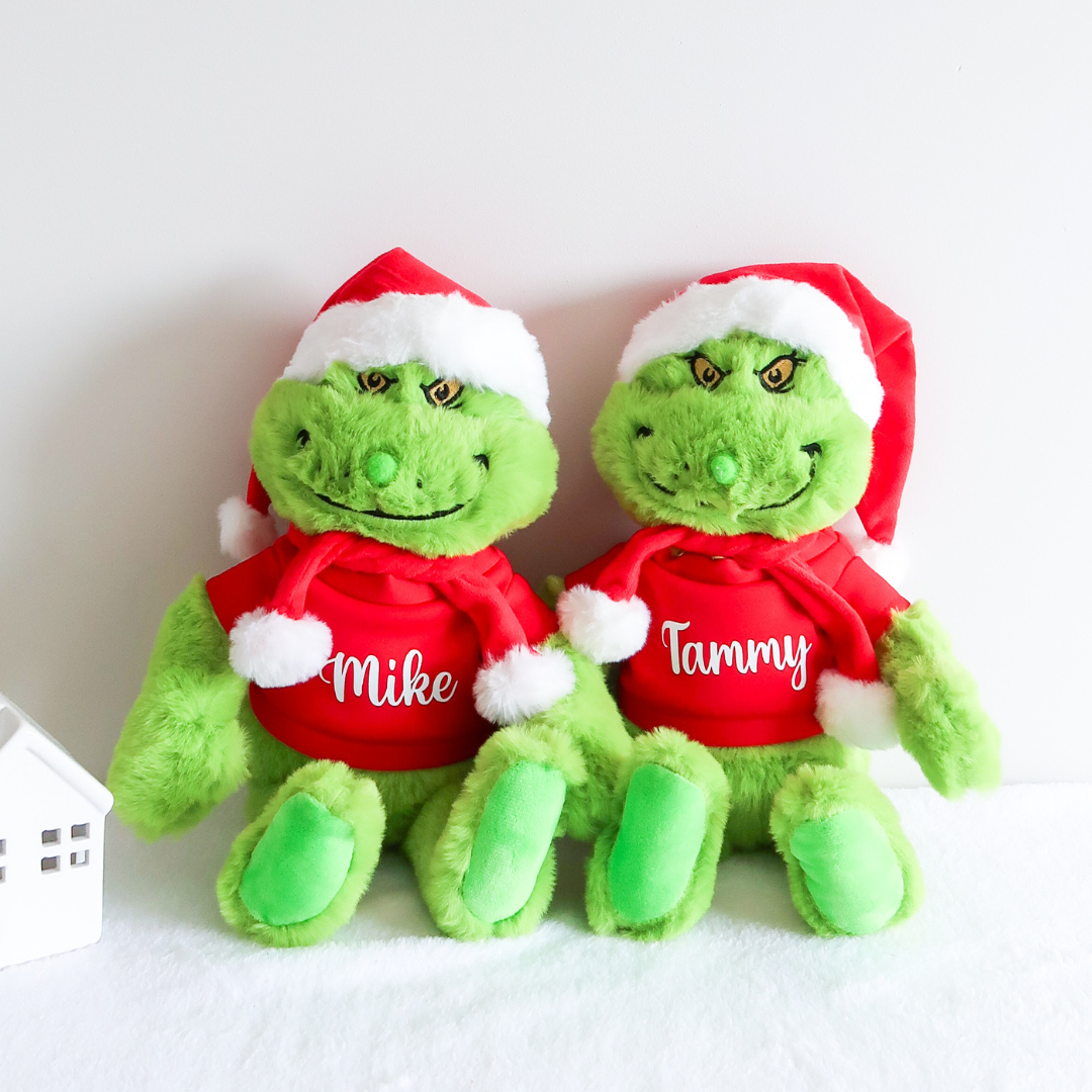 Personalised Grinch Plush Toy