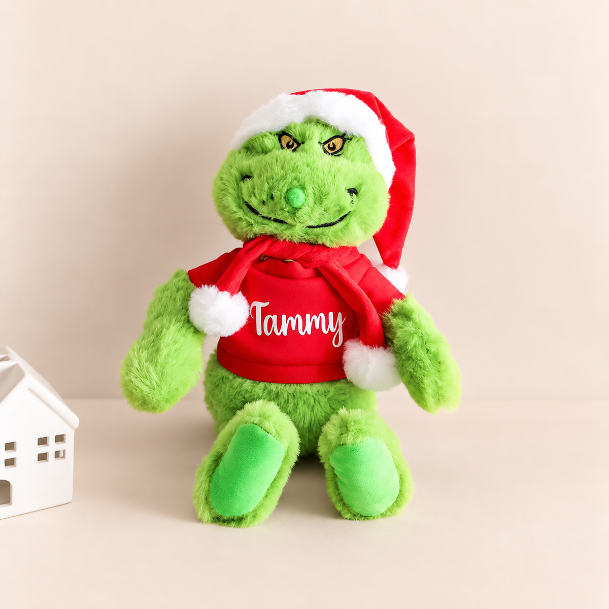 Personalised Grinch Plush Toy