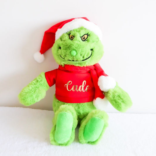 Personalised Grinch Plush Toy