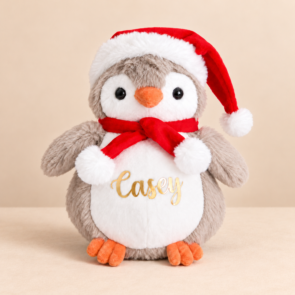 Personalised Penguin Plush Toy
