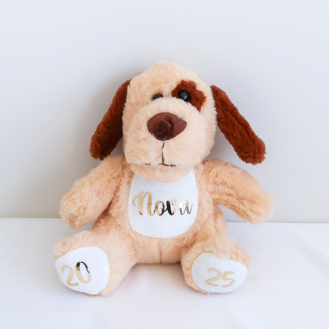 Personalised Plush Dog