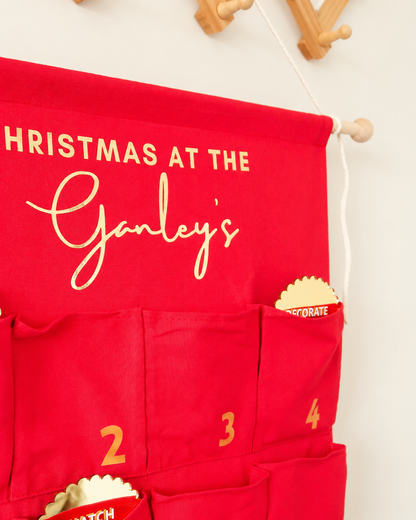 Christmas Advent Calendar - Red