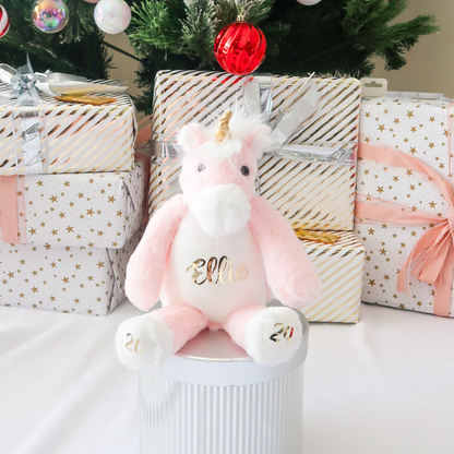 Personalised Unicorn Plush