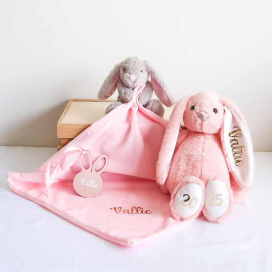 Bunny Snuggle Set - Pink