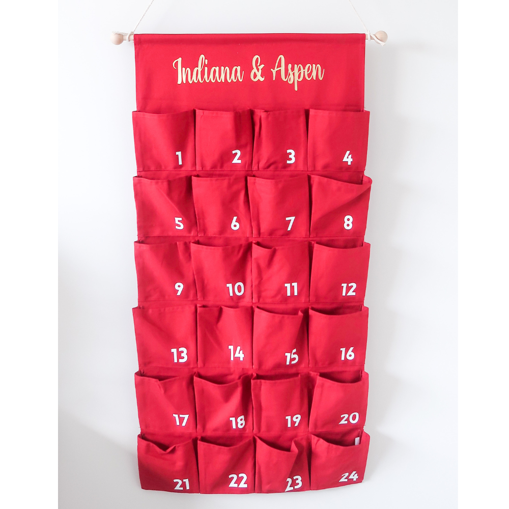 2023 Christmas Advent Calendar - Red