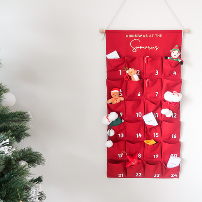 2023 Christmas Advent Calendar - Red